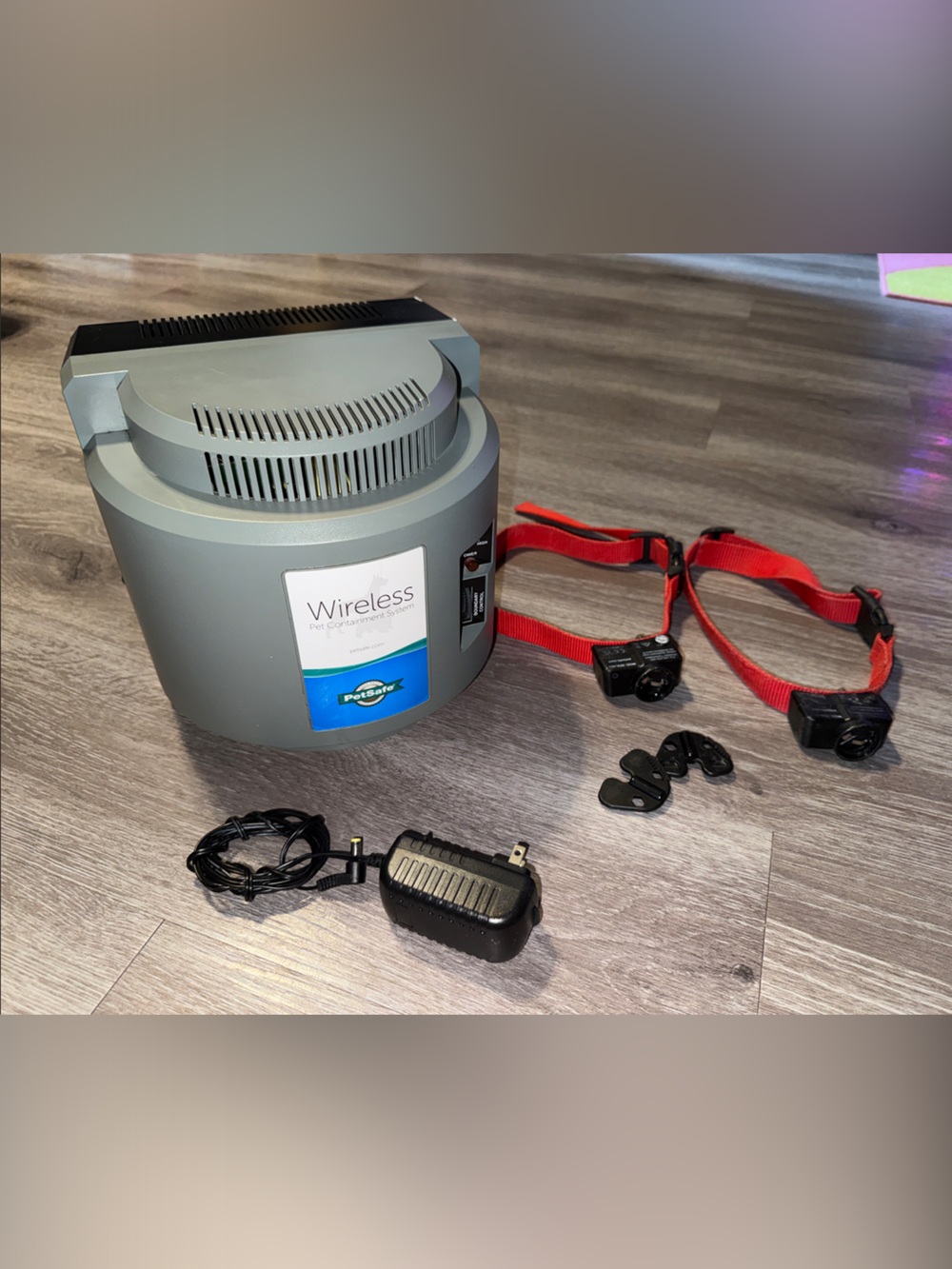 PetSafe Wireless Dual Dog Fence Receiver 2 Collars with Base Station